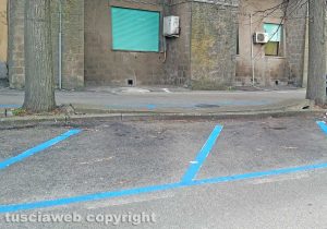Montefiascone - I parcheggi a pagamento in via Donatori di sangue