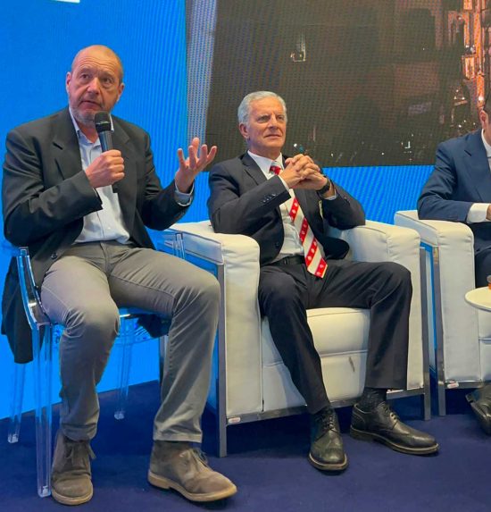 Milano - Silvio Franco e Massimo Mecarini alla Bit di Milano