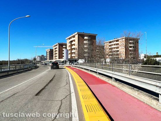 Viterbo - La pista ciclabile