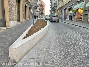 Viterbo - L’aiuola di via Matteotti