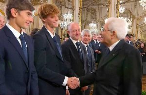 Roma - Jannik Sinner al Quirinale incontra Mattarella