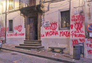Bassano Romano - Vandalizzato il comune