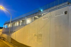 Sport - Rugby - La tribuna dell'Angeletti di Civita Castellana