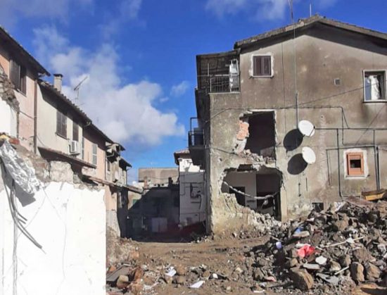 Canale Monterano - Concluso l'intervento dei vigili del fuoco dopo l'esplosione