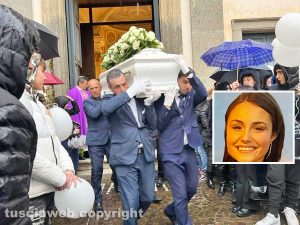 Bassano Romano - I funerali di Letizia Maggi