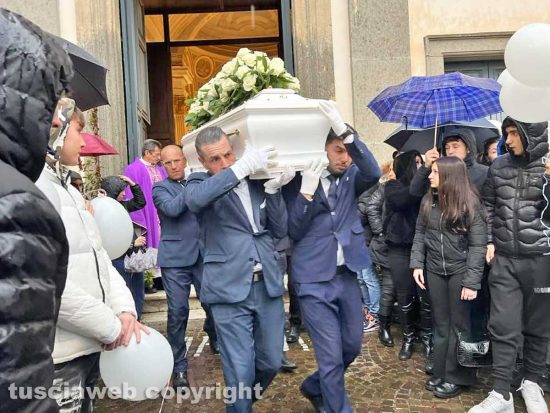 Bassano Romano - I funerali di Letizia Maggi