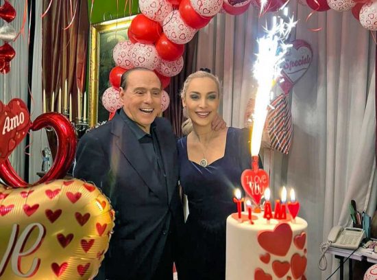 Marta Fascina e Silvio Berlusconi