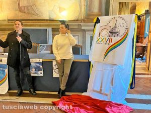 Viterbo - In cammino verso il Giubileo - Il logo della Tuscia