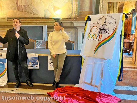 Viterbo - In cammino verso il Giubileo - Il logo della Tuscia
