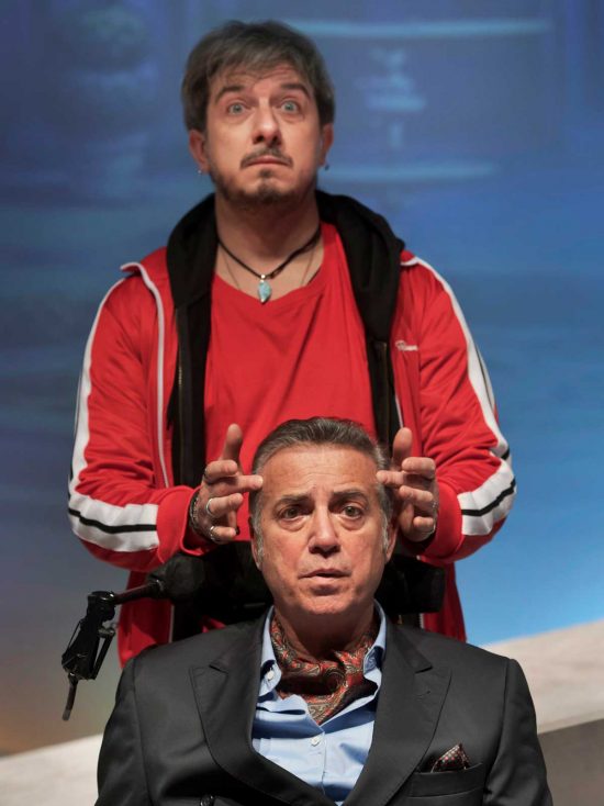Lo spettacolo Quasi Amici con Massimo Ghini e Paolo Ruffini