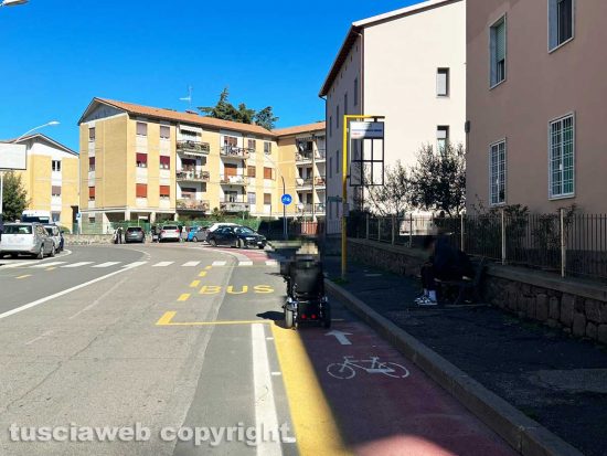 Viterbo - La pista ciclabile