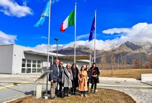 Amatrice - Inaugurata la nuova mensa scolastica Sergio Marchionne