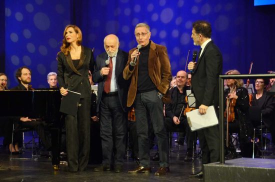 Concerto per San Valentino - Bonolis sul palco