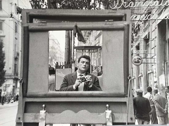 Carlo Bavagnoli in un autoscatto