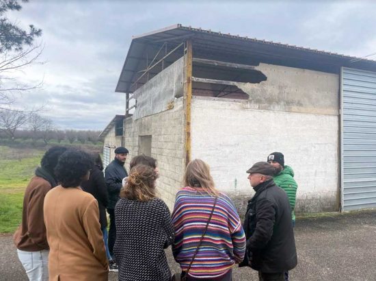 Nepi - L'associazione Libera contro le mafie ha visitato la fattoria Crocevia