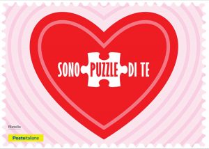 Viterbo - Cartolina Poste italiane per San Valentino