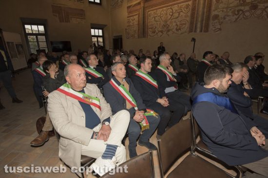 Gradoli - Inaugurazione Museo del Costume - sindaci presenti