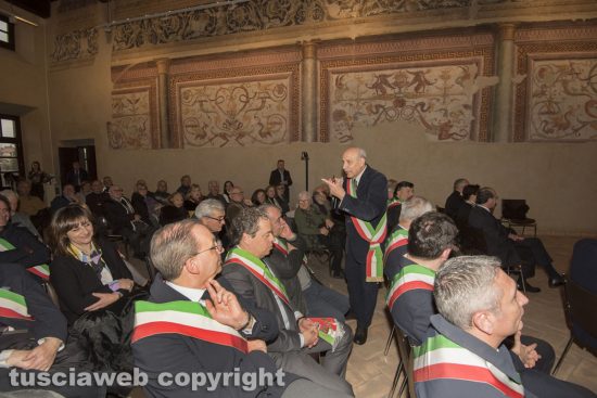 Gradoli - Inaugurazione Museo del Costume - sindaci presenti