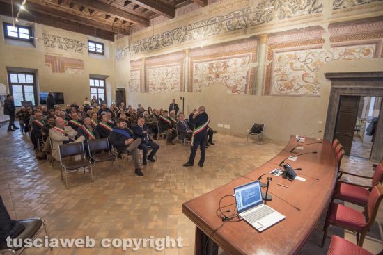 Gradoli - Inaugurazione Museo del Costume - sala consiliare
