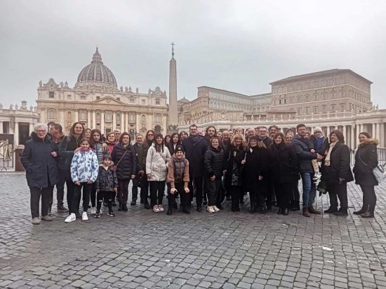 Roma - Udienza del papa con Confartigianato - Delegazione Viterbo