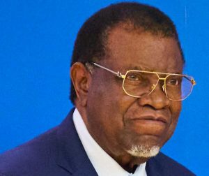 Il presidente della Namibia Hage Geingob