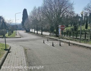 Celleno - Il nuovo segnale di stop