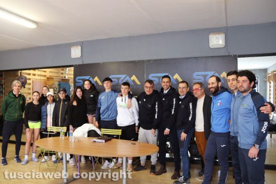 Viterbo - Presentazione della stagione agonistica 2024 del Tennis Club