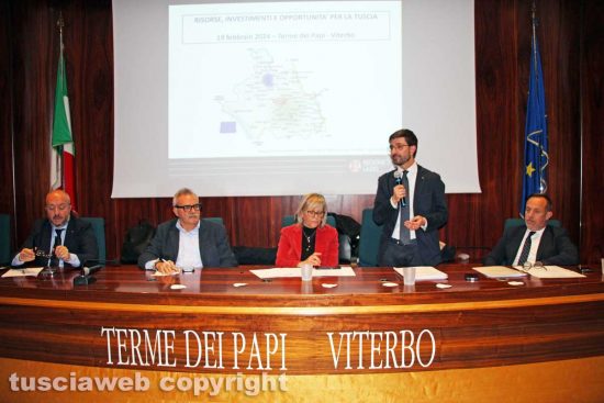 Viterbo - L'incontro Fdi alle Terme dei Papi
