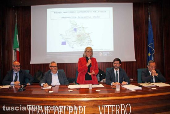 Viterbo - L'incontro Fdi alle Terme dei Papi