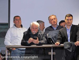 Ugo Poggi all'incontro di Forza Italia per le provinciali