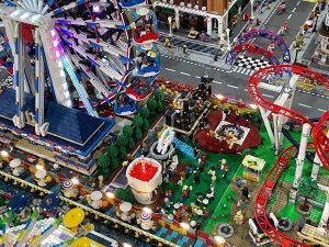 La mostra Lego