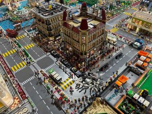 La mostra Lego