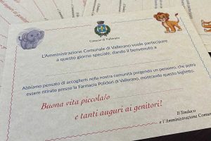 Vallerano - Gli auguri di "Buona vita" ai piccoli nuovi valleranesi