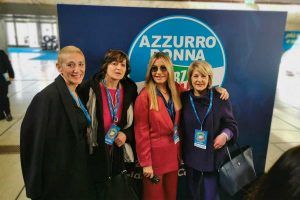 La delegazione di Azzurro Donna - provincia di Viterbo al congresso nazionale di Forza Italia