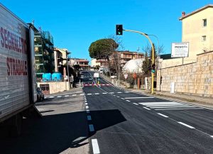 Ischia di Castro - Lavori di riasfaltatura in Sp Doganella