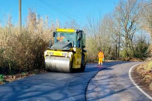 Faleria - I lavori sulla provinciale Falisca