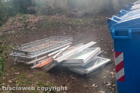 Viterbo - Discarica a Monte Pizzo - Foto del 7 febbraio