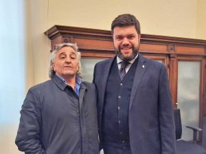 Da sinistra Sabatino Tuccini e Alessandro Romoli