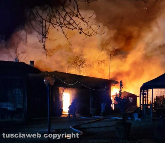 Blera - Agriturismo L'introvabile in fiamme