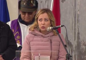 Trieste - Giorgia Meloni alla Giornata del ricordo