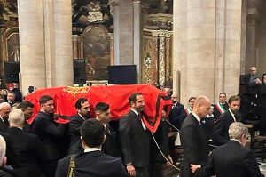 Torino - Il funerale di Vittorio Emanuele di Savoia