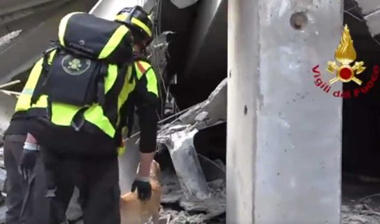Firenze - Crollo del solaio in un cantiere edile