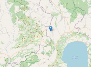 Terremoto - L'epicentro a Onano