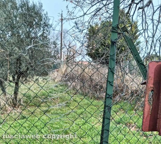 Strada Salemme - Le recinzioni tagliate