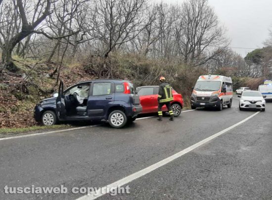 Viterbo - Incidente sulla Cimina