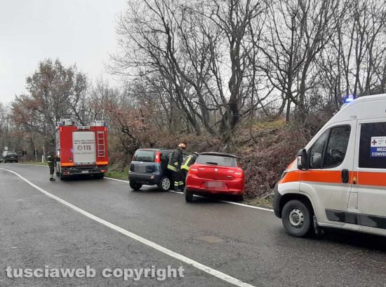 Viterbo - Incidente sulla Cimina
