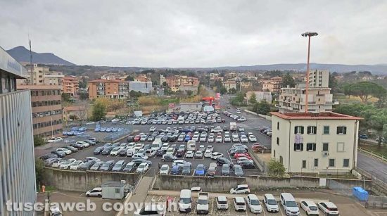 Viterbo - Il parcheggio delle Pietrare