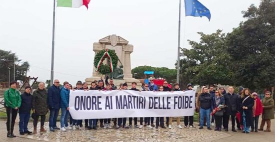 Tarquinia - Giorno del Ricordo, Fratelli d'Italia commemora le vittime delle foibe