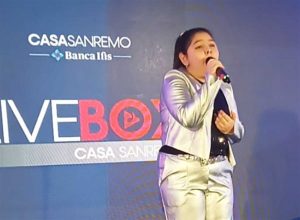 Sanremo - La vetrallese Annamaria Mihalache