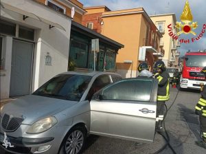 Civitavecchia - L'intervento in via Benci e Gatti